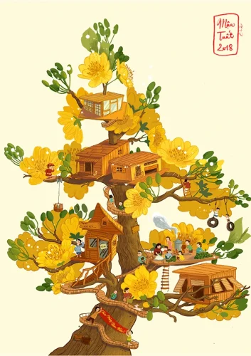 Tranh Tết 1