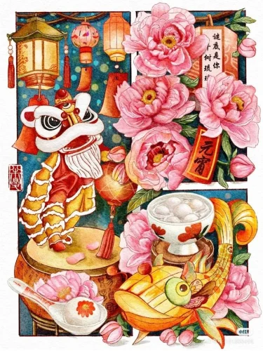 Tranh Tết 45