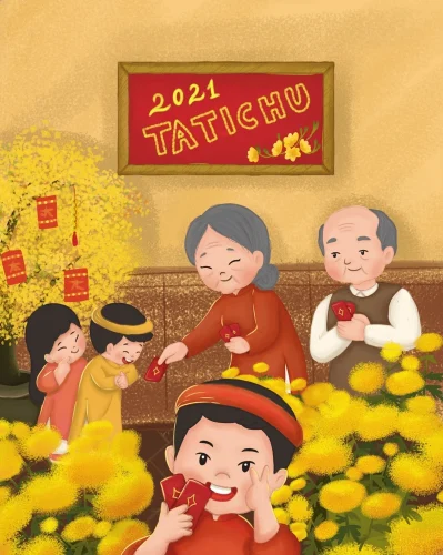 Tranh Tết 48