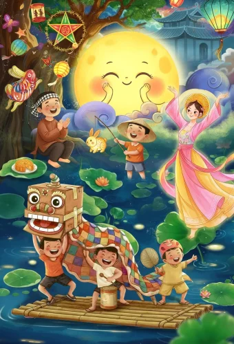 Tranh Trung thu 8