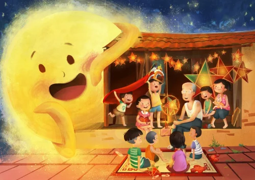Tranh Trung thu 16