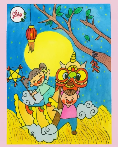 Tranh Trung thu 18