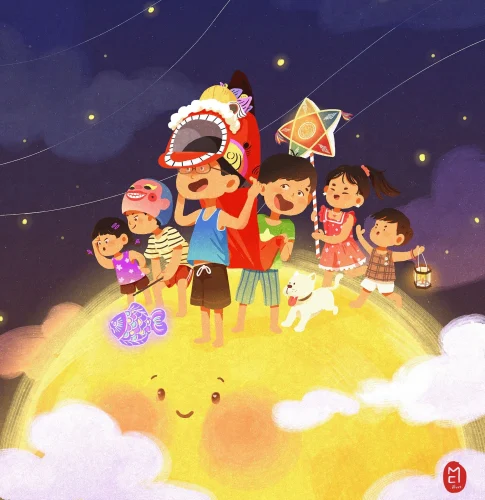 Tranh Trung thu 19