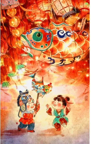 Tranh Trung thu 60