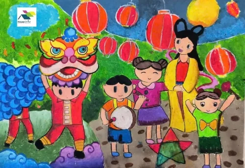 Tranh Trung thu 3