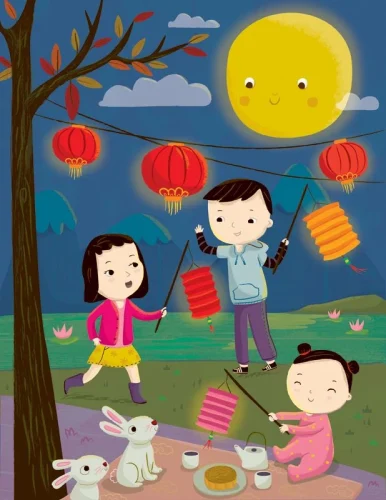 Tranh Trung thu 12
