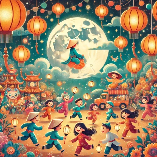 Tranh Trung thu 16