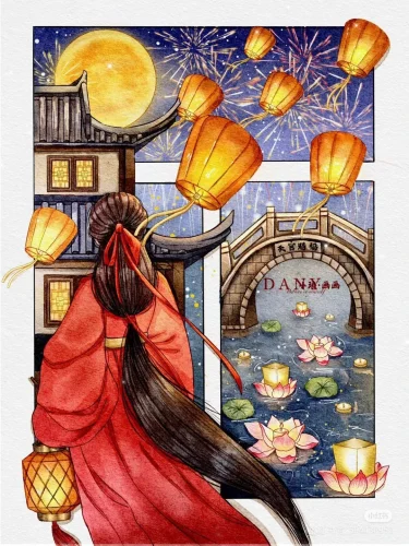 Tranh Trung thu 19