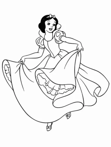 Bạch Tuyết xoay váy