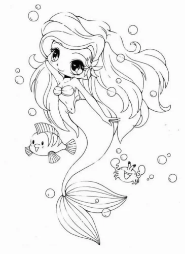Nàng tiên cá chibi