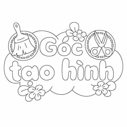 Tranh tô màu chữ cái 23