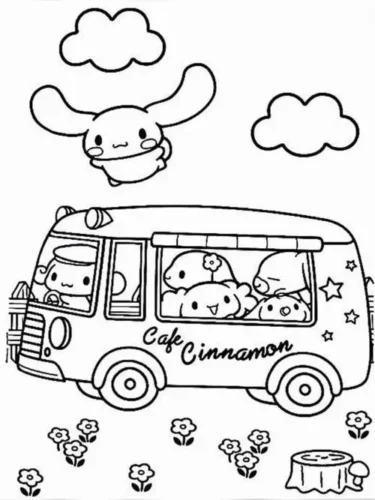 Xe buýt quán cà phê Cinnamon