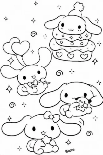 Ba Cinnamoroll giữa trái tim