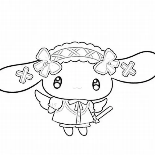 Cinnamoroll cài nơ ren