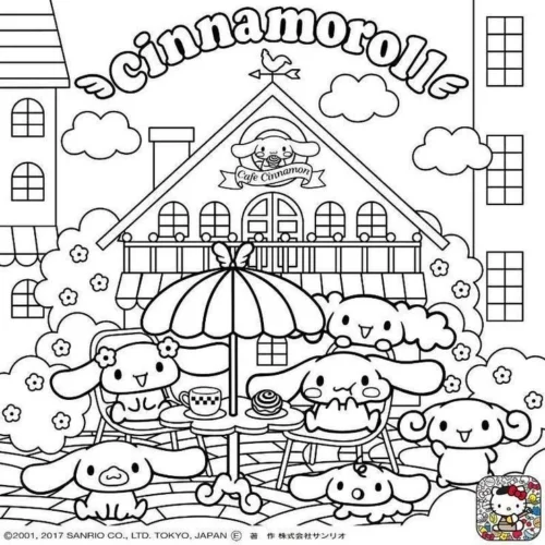 Ngôi nhà Cinnamoroll và các bạn