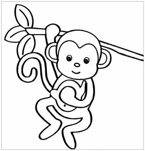 Khỉ ôm cành cây