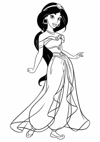 Jasmine đứng, tóc dài