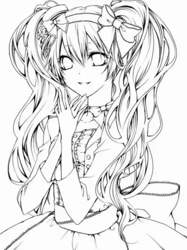 Công chúa anime buộc tóc hai bên