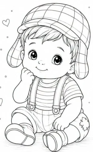 Tranh tô màu đơn giản cho bé 3 tuổi 43