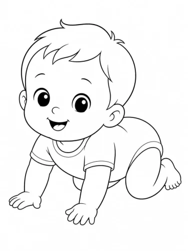 Tranh tô màu đơn giản cho bé 3 tuổi 45