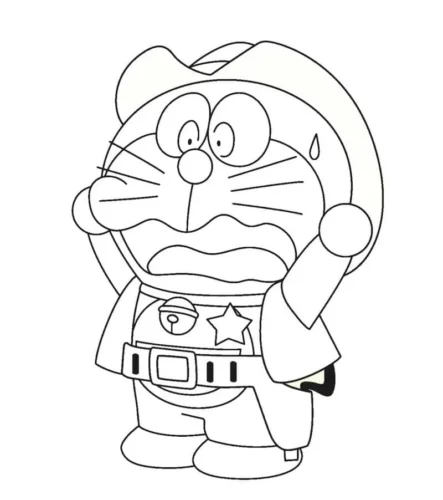 Doraemon nắm tay quyết tâm