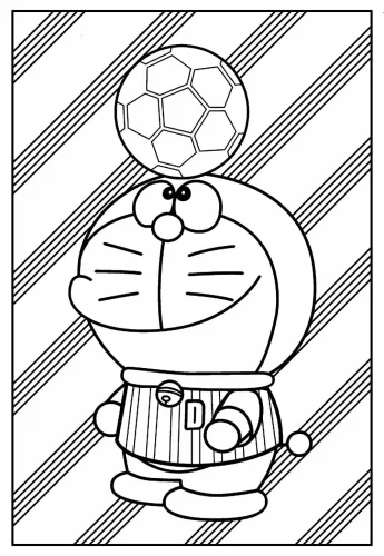 Doraemon đội quả bóng
