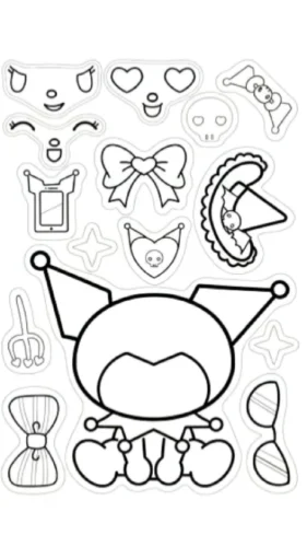 Trang sticker Kuromi