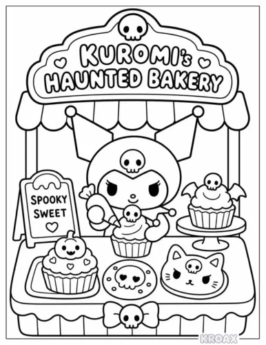 Tiệm bánh Halloween của Kuromi