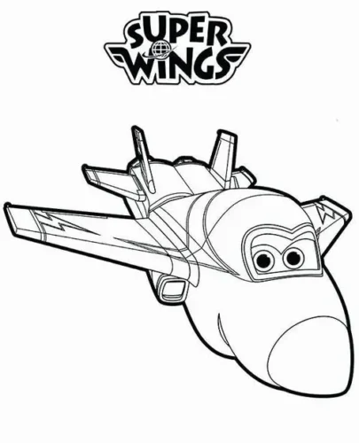 Máy bay Super Wings Jett