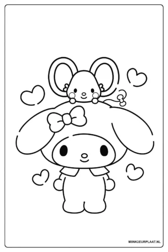 My Melody và chuột nhỏ