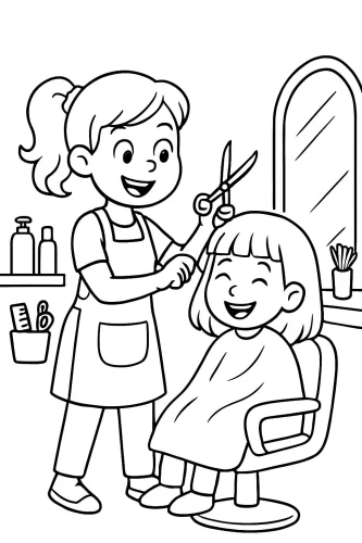 Tranh tô màu nghề nghiệp 52