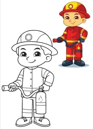 Tranh tô màu nghề nghiệp 38