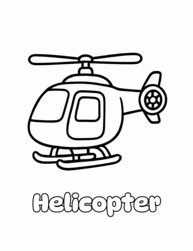 Trực thăng dưới chữ Helicopter