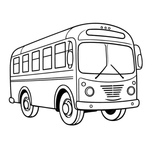 Xe buýt nét đậm
