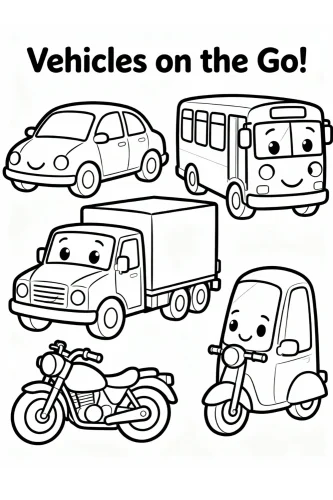 Phương tiện dưới chữ Vehicles on the Go