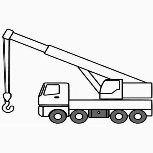 Xe cần cẩu dài