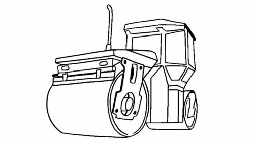 Xe lu nhỏ nét mảnh