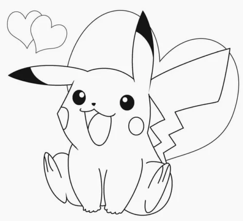 Pikachu giữa những trái tim
