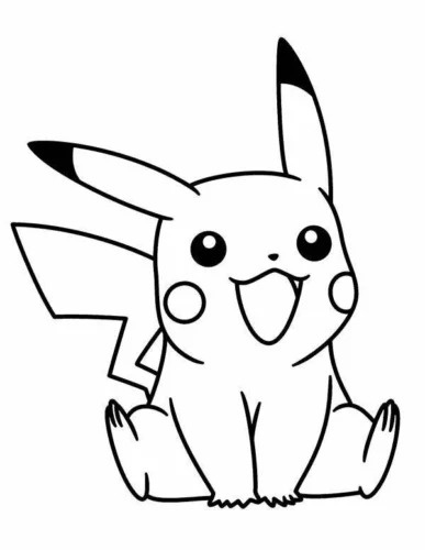 Pikachu ngồi cười to