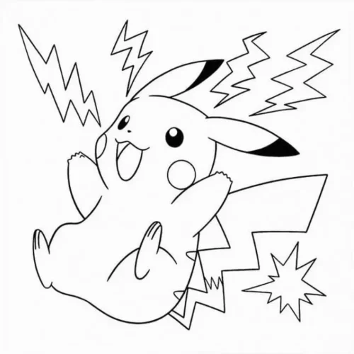 Pikachu phóng điện