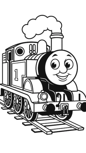 Đầu máy Thomas nét đậm