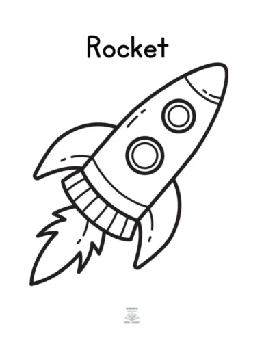 Tên lửa dưới chữ Rocket