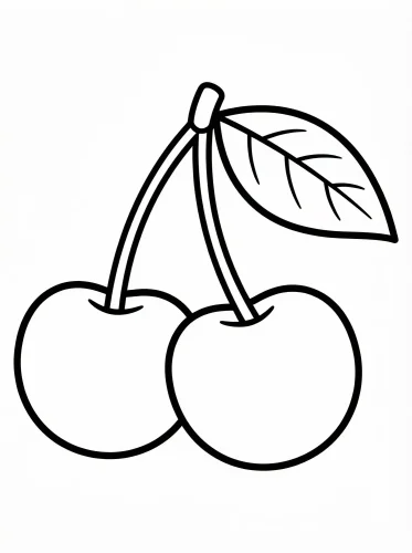 Tranh tô màu trái cây 22