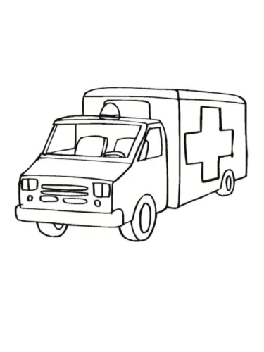 Xe cứu thương, nét gọn