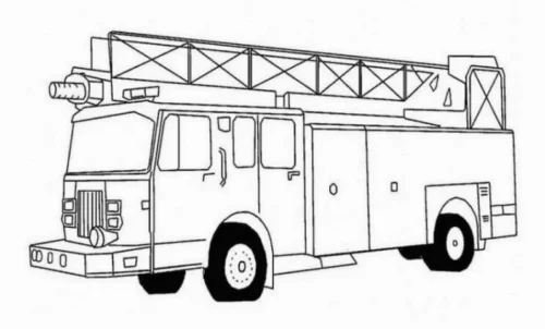 Xe thang cứu hoả cổ