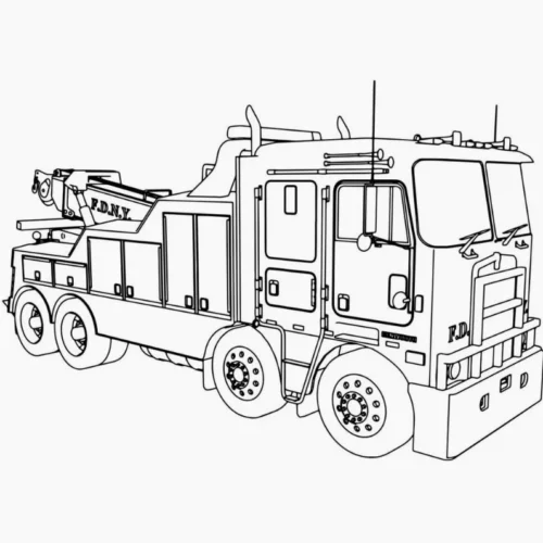 Xe cứu hoả nhiều trục