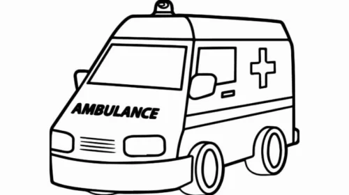 Xe cứu thương chữ Ambulance