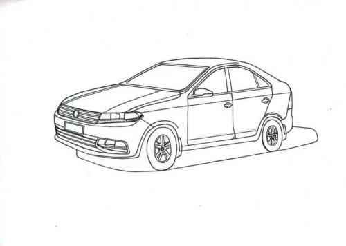 Ô tô sedan, nét mảnh