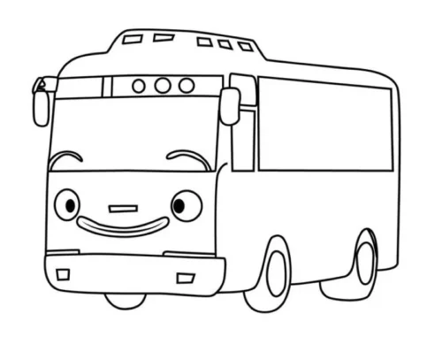 Xe buýt mặt cười to
