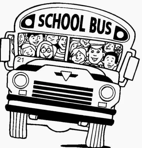 Xe buýt dưới chữ School Bus